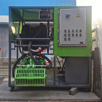 Robot de dragage de boues télécommandé avec moteur et engrenages, machine de nettoyage sous-marin pour les bassins de traitement des eaux usées, les réservoirs industriels