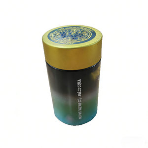 150ML Aluminum Airtight Herb Container Round Metal <b>Jar</b> With Child Proof Lid for Edible Candies Gummies Tobacco Herbs Storage - Product Image 1