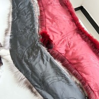Écharpe en fourrure de renard véritable haut de gamme 100 %, douce et colorée sur mesure, chaleur confortable, style polyvalent pour l'hiver, provenance éthique