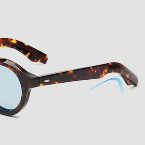 แว่นกันแดดอะซิเตทแบบสั่งทำ รุ่นใหม่มาแรงปี 2026 แว่นกันแดดวินเทจทรงเต็มกรอบ แว่นตาผู้ชายทรงกลม - Product Image 5