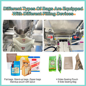 Food Grade Automatic Doypack Packaging Machine, <b>Stand</b> Up Zipper Pouch Packing Beans Nuts Granules China Factory Direct Supply - Product Image 2