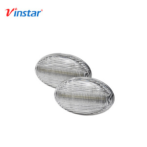Vinstar – lentille transparente Emark DOT SAE, feu clignotant latéral à LED pour <span class=keywords><strong>Smart</strong></span> pour Fortwo W450 City-Coupe/Cabrio/brabby - Product Image 3