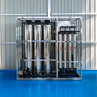 Kommerzielles Umkehrosmose-Wasserfiltersystem 1000L/Stunde mit Pumpe für Trinkwasserquelle Hersteller