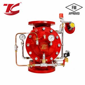 Vanne de déversement d'eau en fonte ductile flexible homologuée CE/FM pour système d'incendie automatique – Solution de protection incendie haute performance - Product Image 2