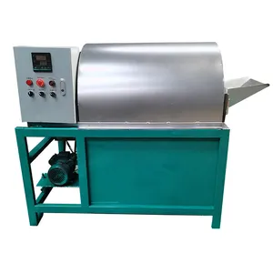 Industrial Rotary Drum Almond Nuts Roasting Machine Peanuts Roaster Hazelnut Roasting Machine