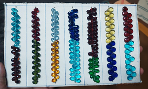 Nouvelle collection de perles en verre fantaisie multicolores pour la fabrication de bijoux, perles en cristal Lampwork en vrac, lot en gros VISHAL BEADS - Product Image 5