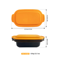 En gros, Cuisinière micro-ondes multifonction 3-en-1, Plateau pour œufs frits au micro-ondes, Boîte repas, Cuisson rapide pour four à micro-ondes