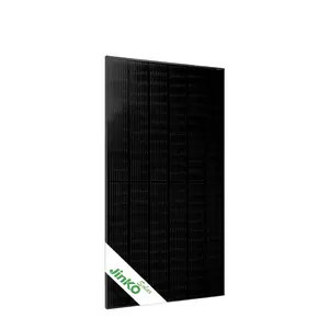 Jinko Higher Output Power All Black Solar Panels 400W 405W 410W Half Cell N-Type 108 Cells High Efficiency Solar Panels