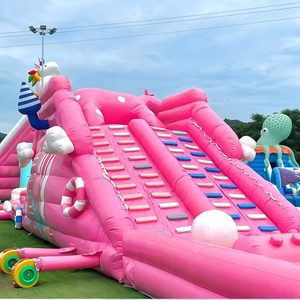 Château gonflable multifonctionnel Safety Pro MANLIAN en PVC avec toboggan, filet de sécurité complet, kit souffleur, certifié CE, pour jeux d'enfants commerciaux - Product Image 6