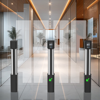 Torniquete de Pedestal de Altura Completa de Alta Velocidad con Función Anticolisión y Bajo Nivel de Ruido, de Aleación de Aluminio con Clasificación IP para Oficina