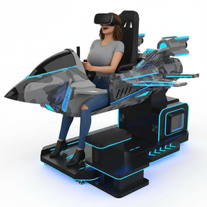 เครื่องเล่นเกม 9D ใหม่ ผลิตภัณฑ์เกมเครื่องบินเสมือนจริง - Product Image 1