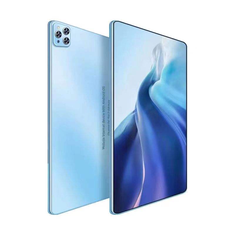 Bleu avec étui clavier souris HD film casque