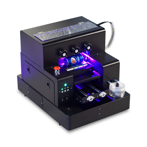 UV with Varnish UV Printer DTF with Free Software for Printing Bottle Pen Phone case Uv Flatbed Printer - Product Image 1