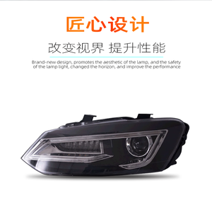 Fari a LED per VW <span class=keywords><strong>POLO</strong></span> dal 2011 al 2018, dal <span class=keywords><strong>2014</strong></span> al 2017 per Volkswagen <span class=keywords><strong>Polo</strong></span> 6 - Product Image 6