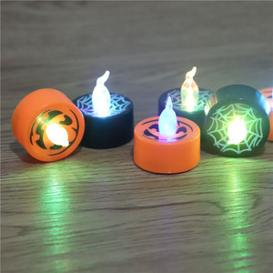 New Halloween Pumpkin Lanterns for <b>Bars</b>, KTVs, and Parties - <b>LED</b> <b>Lighting</b> Venue Decorations and Candles - Product Image 3