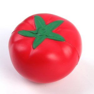 Pelota Antiestrés de Espuma de Poliuretano con Forma de Tomate - Product Image 3