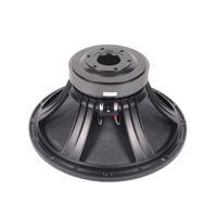 Nouveau haut-parleur de subwoofer métallique de 15 pouces, haut-parleur professionnel à large bande, étanche, pour moniteurs de studio avec impédance de 4/8 ohms