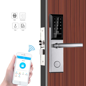 ระบบล็อคประตูโรงแรมแบบการ์ด RFID ความปลอดภัยสูง, ระบบล็อคอัจฉริยะด้วยกุญแจดิจิตอลอิเล็กทรอนิกส์ พร้อมซอฟต์แวร์แอป TThotel Wifi รุ่น YHT06 Ttlock Tt - Product Image 3