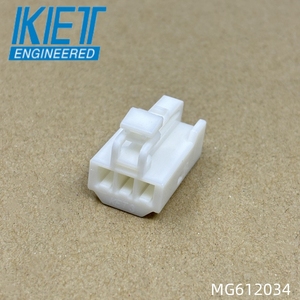 מקורי ket 090 דיור mg612034 חוט חוט נקבה 3 פינים 3.3 מ "מ מחבר Pbt טבעי - Product Image 3