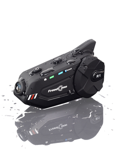 FreedConn R1 artı 6 biniciler motosiklet kask Bluetooth 1000 metre interkom su geçirmez kulaklık motosiklet Bluetooth interkom - Product Image 2