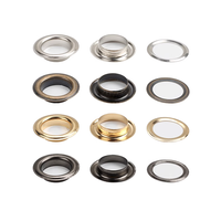 Oeillets à trou intérieur rond en cuivre métallique de 3 mm à 40mm