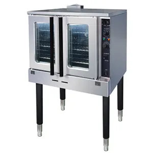 commercial gas rang baking cake powered bakery 5 tray air convectional commercial gas convection oven price