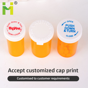 Frascos de Farmacia de PP de 8dr, 13dr, 16dr, 20dr, 30dr, 40dr, 60dr, Marca HMT, con Apertura Fácil, Robots Parata Demarcacion - Product Image 5