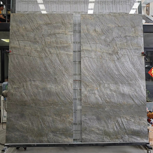 Plaque de Pierre Naturelle Ultra-Fine F109 Or Vert de Haute Qualité, <span class=keywords><strong>Placage</strong></span> <span class=keywords><strong>en</strong></span> Pierre Flexible - Product Image 1