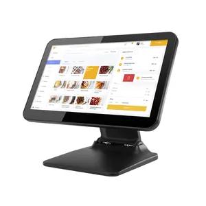 15.6 inch máy POS vật liệu hợp kim nhôm điểm bán phần cứng