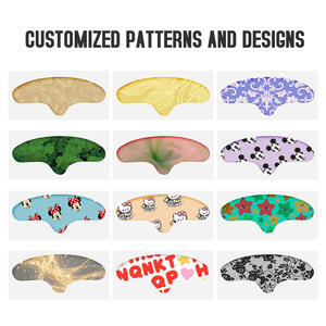 Ensemble de coussinets d'allaitement réutilisables en silicone OEM Coussinets de poitrine et de front pour les yeux Autocollant de sommeil adhésif réduisant les rides fines Anti-rides - Product Image 2