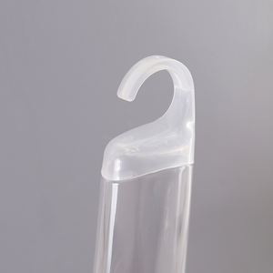 Heypack Marque En Gros Personnalisé 250ml Bouteille En Plastique Inversée Transparente Avec Crochet Bouteille D'emballage De Shampooing - Product Image 6