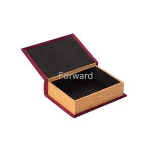 Красная декоративная винтажная коробка для хранения безделушку в форме книги - Product Image 3