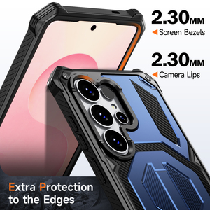 เคสโทรศัพท์แบบแข็งแรงทนทานสำหรับ Samsung S26 Ultra S25 FE S24 Plus A17 A16 A27 A56 A57 A36 พร้อมที่ยึดแม่เหล็กแบบซ่อน - Product Image 4