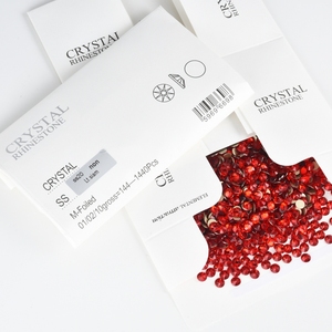 OLeeya - Cristales de Cristal Premium 2088 con 16 Facetas, Cristales Xirius AB con Base Dorada, Cristales de Vidrio con Reverso Plano para Vestidos de Novia - Product Image 4