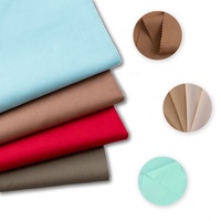 Tissu teint uni léger tissé en polyester/coton indonésien professionnel pour garçons vêtements robes sacs matelas