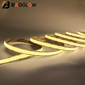 Tira de Luces LED Inteligente COB de 600 LED, <span class=keywords><strong>DC</strong></span> 24V 24W/M, Luz Suave de Alto Brillo, Lámpara de Doble Fila, Iluminación Suspendida - Product Image 3