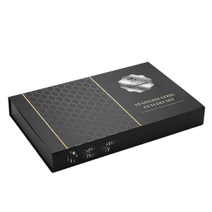 Couteau Cuillère Fourchette Ensemble <span class=keywords><strong>Couverts</strong></span> <span class=keywords><strong>Noirs</strong></span> 24pcs Ensembles de <span class=keywords><strong>Couverts</strong></span> en Acier Inoxydable Ensemble de <span class=keywords><strong>Couverts</strong></span> en Or - Product Image 6