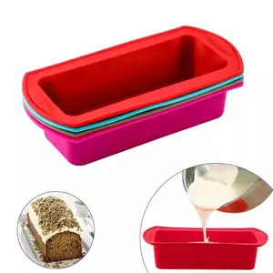 Wholesale Cake Silicone Mold Baking Tools Easter Loaf Toast Bread Pastry Baking Tool DIY Kitchen Supplies Cake Bakeware