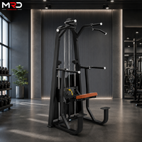 MRD Commercial Appareil de musculation en acier réglable à charges par broches pour tractions assistées et dips, pour l'entraînement du dos, des triceps et des pectoraux