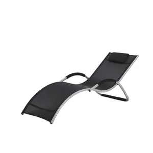 Stirling Opknoping Zwembad Stoel Outdoor Chaise Lounge Ligstoel Zonnebank Fauteuil Stoel Daybed