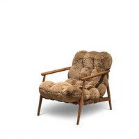 Chaise de salle à manger moderne en bois massif artisanal avec appui-tête, écologique et durable, mobilier commercial pour hôtel, centre commercial, école, restaurant