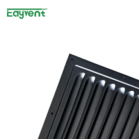 Grille d'admission d'air extérieure en alliage d'aluminium avec moustiquaire anti-oiseaux, grille de ventilation murale extérieure résistante aux intempéries, couvercle de ventilateur d'extraction HVAC