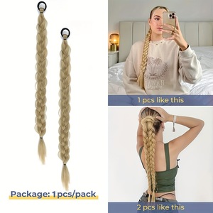Twist tresse <span class=keywords><strong>queue</strong></span> <span class=keywords><strong>de</strong></span> <span class=keywords><strong>cheval</strong></span> fibre chimique longue bande <span class=keywords><strong>de</strong></span> <span class=keywords><strong>cheveux</strong></span> perruque tresse <span class=keywords><strong>queue</strong></span> <span class=keywords><strong>de</strong></span> <span class=keywords><strong>cheval</strong></span> européenne et américaine tresse en arête <span class=keywords><strong>de</strong></span> poisson - Product Image 3