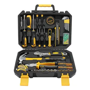 Factory Direct Supply 100 Pieces Multifunctional Household Repair Tool Set Hardware Maintenance Tool Kit