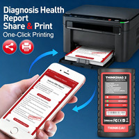 Pour THINKCAR THINKDIAG 2 Ediag Plus CANFD, codage ECU de tous les systèmes, bidirectionnel, 16 fonctions de réinitialisation, scanner OBD2, outils de diagnostic automobile