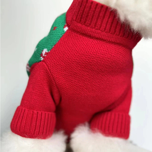 <span class=keywords><strong>Pull</strong></span> tricoté pour <span class=keywords><strong>chien</strong></span> Ugly Shark Xmas, personnalisable en usine, avec logo et couleur sur mesure (OEM), pour chiots de petite et moyenne taille, commande en gros - Product Image 3