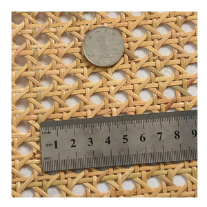 Goede kwaliteit gebleekte webbing van riet, natuurlijk mesh rieten webbing rol, rieten webbing voor stoelen - Product Image 1