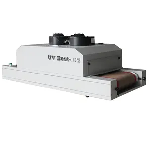 Meja lebih kecil pencetakan mesin UV curing laboratorium curing tinta UV menghilang
