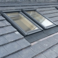 Ventana de Techo Automática de Aluminio de Doble Acristalamiento, Duradera y de Primera Calidad, con Protección UV para Casas Modernas
