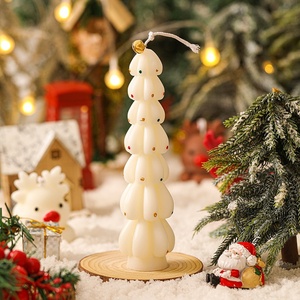 Wholesale Festive Atmosphere Decorated Christmas Tree Scented <b>Candle</b>, Xmas Christmas <b>Gift</b> Sets Tall Tree Scented Wax <b>Candle</b> Set - Product Image 6